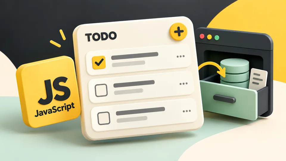 JavaScript Todo App with LocalStorage: Full Example